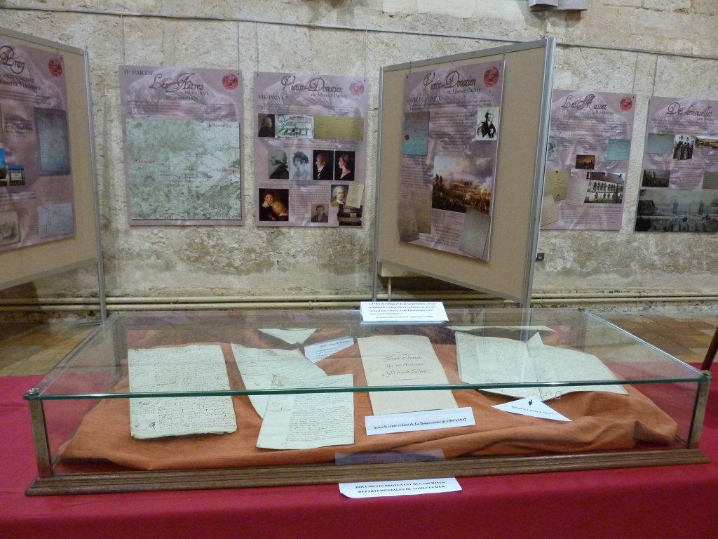 L'exposition itinérante de la SAV et des documents d'archives originaux